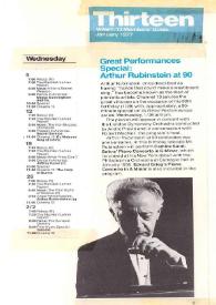 Portada:Great performances special : Arthur Rubinstein at 90