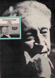 Portada:Reader's Digest Music Guide : Rubinstein Plays the Chopin Waltzes