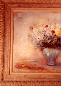 Portada:Cuadro pintado por Rubin que representa un jarrón con flores