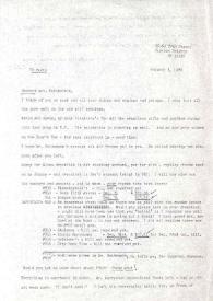 Portada:Carta dirigida a Aniela Rubinstein. Jackson Heights (Nueva York), 03-01-1986