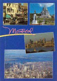 Portada:Tarjeta postal dirigida a Aniela Rubinstein. Montreal (Canadá), 20-03-1993