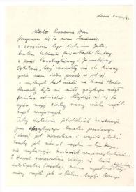 Portada:Carta dirigida a Aniela Rubinstein. Morenci (Arizona), 02-05-1943