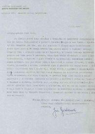 Portada:Carta dirigida a Aniela Rubinstein. Buenos Aires (Argentina), 02-03-1968