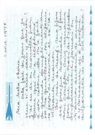 Portada:Carta dirigida a Aniela Rubinstein, 06-08-1978
