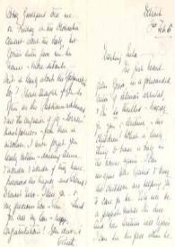 Portada:Carta dirigida a Aniela Rubinstein. Detroit (Michigan), 06-02-1945