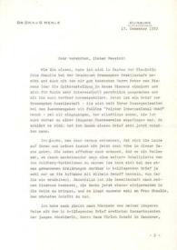 Portada:Carta dirigida a Arthur Rubinstein. Duisburg (Alemania), 13-12-1972
