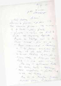 Portada:Carta dirigida a Arthur Rubinstein, 21-12-1955