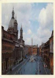 Portada:Tarjeta postal dirigida a Aniela Rubinstein. Roma, 20-01-1987