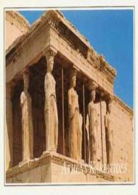 Portada:Tarjeta postal dirigida a Aniela Rubinstein. Atenas (Grecia), 11-04-1987