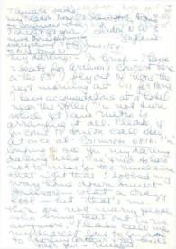 Portada:Carta dirigida a Aniela Rubinstein. Londres (Inglaterra), 01-06-1954
