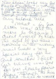 Portada:Carta dirigida a Aniela Rubinstein. Santa Mónica (California), 03-08-1954