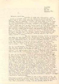 Portada:Carta dirigida a Aniela Rubinstein. Oshkosh (Wisconsin), 08-10-1950