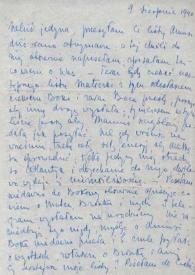 Portada:Carta dirigida a Aniela y Arthur Rubinstein. Kansas City (Missouri), 09-08-1940