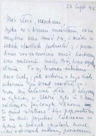 Portada:Carta dirigida a Aniela y Arthur Rubinstein. Kansas City (Missouri), 28-09-1945