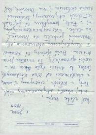 Portada:Carta dirigida a Aniela Rubinstein. Kansas City (Missouri), 01-06-1954
