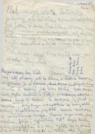 Portada:Carta dirigida a Aniela Rubinstein. Kansas City (Missouri), 05-10-1956