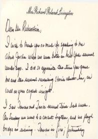 Portada:Tarjeta dirigida a Aniela Rubinstein. Beverly Hills (California), 31-05-1992