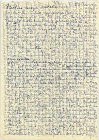 Portada:Carta dirigida a Aniela Rubinstein. Kielce (Polonia), 23-06-1946
