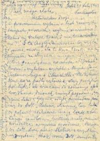 Portada:Carta dirigida a Aniela y Arthur Rubinstein. Los Angeles (California), 21-02-1947
