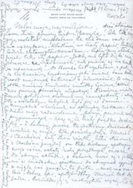 Portada:Carta dirigida a Aniela Rubinstein. Indian Valley, Novato (California), 19-09-1947