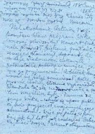 Portada:Carta dirigida a Aniela y Arthur Rubinstein. Kansas City (Missouri), 18-06-1956