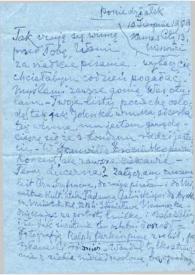 Portada:Carta dirigida a Aniela Rubinstein. Kansas City (Missouri), 10-08-1959