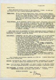 Portada:Carta dirigida a Arthur Rubinstein, 02-07-1946