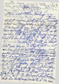 Portada:Carta dirigida a Aniela y Arthur Rubinstein. Beverly Hills (California), 09-09-1957
