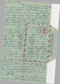 Portada:Carta dirigida a Aniela Rubinstein. Beverly Hills (California), 25-11-1957