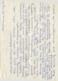 Portada:Carta dirigida a Aniela y Arthur Rubinstein. Varsovia (Polonia), 23-02-1970