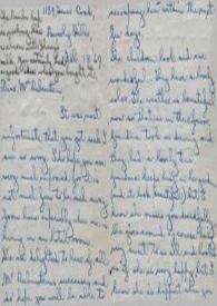 Portada:Carta dirigida a Aniela Rubinstein. Beverly Hills (California), 18-02-1949