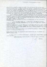 Portada:Carta dirigida a Arthur Rubinstein. La Habana (Cuba), 24-12-1955