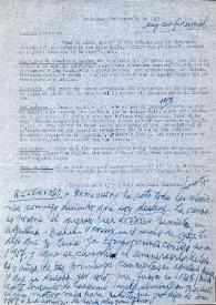 Portada:Carta dirigida a Arthur Rubinstein. La Habana (Cuba), 29-11-1956