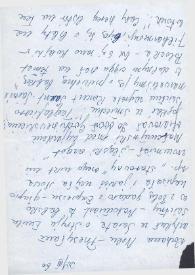 Portada:Carta dirigida a Aniela Rubinstein. Varsovia (Polonia), 20-03-1960