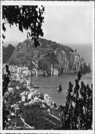 Portada:Tarjeta postal dirigida a Arthur Rubinstein. Lacco Ameno (Italia), 13-07-1959