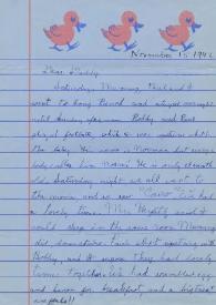 Portada:Carta dirigida a Arthur Rubinstein, 15-11-1942