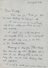 Portada:Carta dirigida a Arthur Rubinstein. Los Angeles, California (Estados Unidos), 31-01-1945