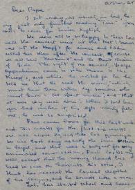 Portada:Carta dirigida a Arthur Rubinstein. Beverly Hills, California (Estados Unidos), 25-10-1949