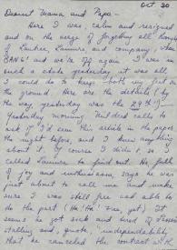 Portada:Carta dirigida a Aniela y Arthur Rubinstein. Beverly Hills, California (Estados Unidos), 30-10-1952