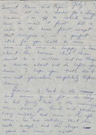 Portada:Carta dirigida a Aniela y Arthur Rubinstein. Beverly Hills, California (Estados Unidos), 06-07-1953