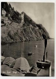 Portada:Postal dirigida a Aniela Rubinstein. Sestri Levante, Génova (Italia), 16-08-1954