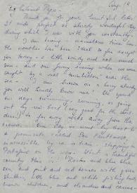 Portada:Carta dirigida a Arthur Rubinstein. Sestri Levante, Génova (Italia), 19-08-1954