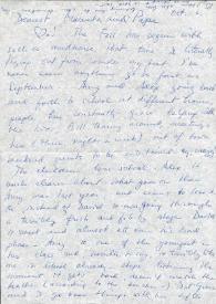 Portada:Carta dirigida a Aniela y Arthur Rubinstein. New Haven, Connecticut (Estados Unidos), 06-10-1963