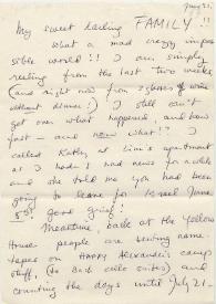 Portada:Carta dirigida a Aniela y Arthur Rubinstein. New Haven, Connecticut (Estados Unidos), 21-06-1967