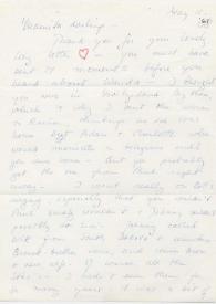 Portada:Carta dirigida a Aniela Rubinstein. New Haven, Connecticut (Estados Unidos), 11-05-1968