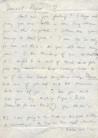 Portada:Carta dirigida a Arthur Rubinstein, 27-09-1972