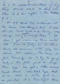 Portada:Carta dirigida a Aniela y Arthur Rubinstein. New Haven, Connecticut (Estados Unidos), 05-06-1960