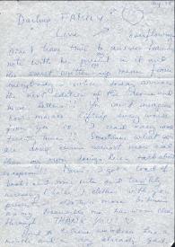 Portada:Carta dirigida a Aniela y Arthur Rubinstein. Puerto Rico, 15-08-1961