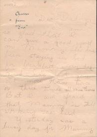 Portada:Carta dirigida a Arthur Rubinstein. Los Angeles, California (Estados Unidos)