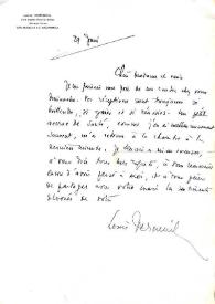 Portada:Carta dirigida a Aniela y Arthur Rubinstein. Los Angeles, California (Estados Unidos), 29-06-1952